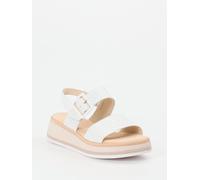 Gabor Comfort Sandalette in weiß in Größe: 41.5 für Damen Weite: G