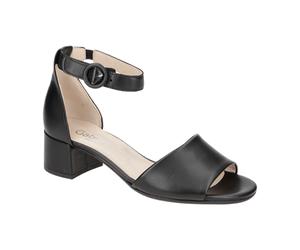 Gabor Comfort Sandalette schwarz Nappa 62.902.27 für Damen, schwarz, Größe 37 EU / 4 UK