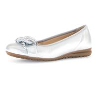 Gabor comfort Satin Met. für Damen, silber, Größe 38 ½ EU / 5,5 UK
