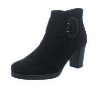 Gabor comfort Schlupf/Reißverschlussstiefelette Kaltfutter für Damen, schwarz, Größe 38 ½ EU / 5,5 UK