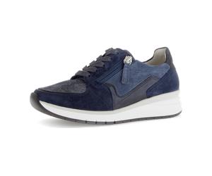 Gabor comfort Schuhe blau marine K-Weite OptiFit 66.307.66 für Damen, blau, Größe 40 EU / 6,5 UK