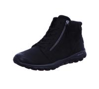 Gabor Schnürstiefeletten Comfort Rolingsoft 96 Wechselfußbett Damen Schwarz (Mel.) 38,5