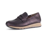 Gabor comfort Schuhe Slipper rot burgund metallic 52.471.18 für Damen, braun, Größe 38 EU / 5 UK