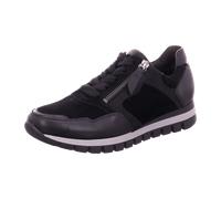 Gabor Damen Low-Top Sneaker, Frauen Halbschuhe,Freizeit,straßenschuhe,Strassenschuhe,Sportschuhe,Freizeitschuhe,schwarz,40.5 EU / 7 UK