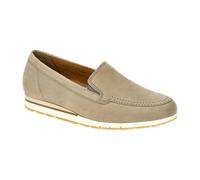 Gabor Comfort Slipper Schuhe beige taupe Nubuck 62.414.30 für Damen, beige, Größe 42 EU / 8 UK