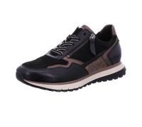 Gabor Damen Low-Top Sneaker, Frauen Halbschuhe,Komfortable Mehrweite (H),Laufschuhe,schnürschuhe,schnürer,schw/Mohair/smog,38.5 EU / 5.5 UK