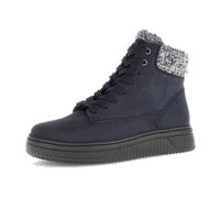 Gabor Boots Stiefel blau Nubuck Pelzkragen K-Weite 76.795.46 - Größe 37.5
