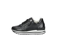 Gabor Damen Sneaker Comfort 76.528.27 – Mehrweite (H), Nappaleder, schwarz – Gr. 39