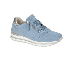Gabor comfort Sneaker Schuhe blau azur H-Weite 66.528.86 für Damen, blau, Größe 37 ½ EU / 4,5 UK