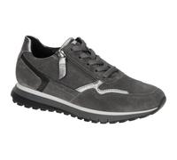 Gabor comfort Sneaker Schuhe grau silber H-Weite 76.378.40 - Größe 38