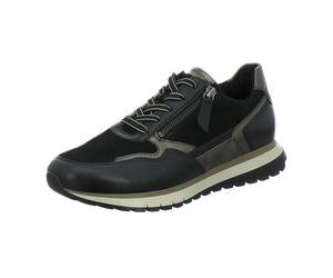 Gabor comfort Sneaker Schuhe schwarz grau met. H-Weite 76.378.37 für Damen, schwarz, Größe 36 EU / 3,5 UK