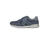 Gabor Schnürhalbschuhe Comfort Veloursleder Damen Blau Größe 38 (Mehrweite G)
