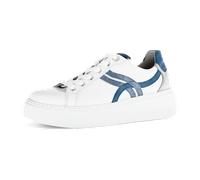 Gabor comfort SneakKeilWeissBlau für Damen, blau, Größe 38 ½ EU / 5,5 UK
