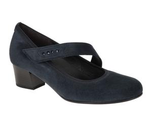 Gabor Comfort Spangen Pumps blau H-Weite 66.149.46 - Größe 35