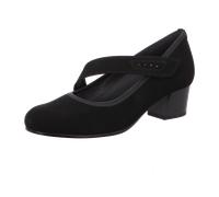 Gabor Comfort Spangen Pumps schwarz H-Weite 76.149.47 für Damen, schwarz, Größe 40 ½ EU / 7 UK