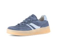 Gabor comfort Sportliche Schnürschuhe für Damen, blau, Größe 38 EU / 5 UK