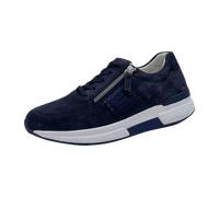 Gabor comfort Sportlicher Schnürer für Damen, blau, Größe 37 EU / 4 UK