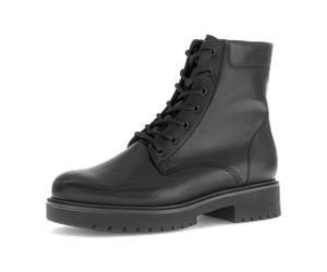 Gabor comfort Stiefel schwarz Glattleder K-Weite 72.735.57 für Damen, schwarz, Größe 35 EU / 2,5 UK