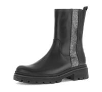 Gabor comfort Stiefel schwarz Glitzer 72.743.67 für Damen, schwarz, Größe 40 ½ EU / 7 UK