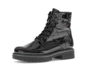 Gabor comfort Stiefel schwarz Lack K-Weite 72.735.87 für Damen, schwarz, Größe 42 EU / 8 UK
