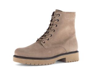Gabor comfort Stiefel taupe braun Nubuck K-Weite 72.735.40 für Damen, beige, Größe 36 EU / 3,5 UK