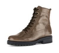 Gabor Damen Chelsea Boots, Frauen Stiefeletten,halbstiefel,Kurzstiefel,uebergangsschuhe,uebergangsstiefel,flach,Cacao (Mic/Gold),40.5 EU / 7 UK