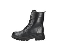 Gabor Damen Combat Boots, Frauen Stiefeletten,Leichte Mehrweite (G),schnürstiefel,Winterstiefel,Winterschuhe,schwarz (Mel.),41 EU / 7.5 UK