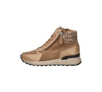 Schnürstiefelette GABOR COMFORT "Gabor Comfort Stiefelette Leder", Damen, Gr. 40,5, braun, beige, Leder, Schuhe Schnürstiefelette (59377048-40,5) braun, beige