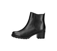 Gabor Stiefelette Comfort – Chelsea Boots, Leder, flach, schwarz (Mel.) Gr. 38,5 / UK 5.5