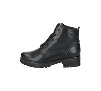 Gabor Damen Schnürstiefeletten, Frauen Stiefeletten,Moderate Mehrweite (G),gefüttert,Stiefel,Bootee,Booties,schwarz (Mel.),40 EU / 6.5 UK