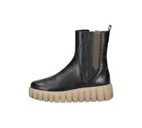 Gabor Comfort Stiefelette Leder/Textil Schwarz/Beige - 42