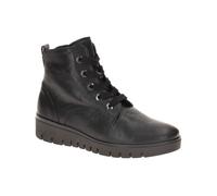 Gabor Damen Schnürstiefeletten, Frauen Stiefeletten,Stiefel,Bootee,Booties,halbstiefel,Kurzstiefel,schwarz (Mel.),38.5 EU / 5.5 UK