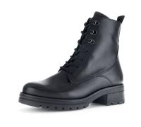 Gabor Damen Schnürstiefeletten, Frauen Stiefeletten,uebergangsschuhe,uebergangsstiefel,reißverschluss,Boots,schwarz (Micro),40.5 EU / 7 UK