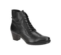 Gabor 76.605.57 schwarz - elegante Stiefelette für Damen - Größe 35.5