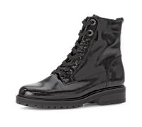 Gabor comfort Stiefelette schwarz Lack H-Weite 72.765.97 für Damen, schwarz, Größe 42 ½ EU / 8,5 UK
