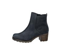 Gabor Damen Ankle Boots, Frauen Stiefeletten,Leichte Mehrweite (G),uebergangsschuhe,uebergangsstiefel,Stiefel,Dark-Blue(Flausch),40 EU / 6.5 UK
