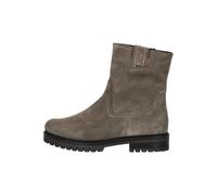 Stiefelette GABOR COMFORT "Gabor Comfort Stiefelette Veloursleder", Damen, Gr. 40, grau, Veloursleder, Schuhe Stiefelette (89261240-40) grau