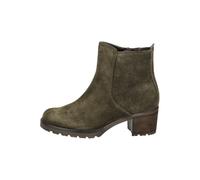 Gabor Comfort Stiefelette Veloursleder Olive Warmfutter - 39