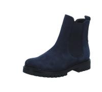 Gabor Damen Chelsea Boots, Frauen Stiefeletten,Komfortable Mehrweite (H),winterstiefeletten,winterschuhe,warm,nightblue(Flausch),40 EU / 6.5 UK