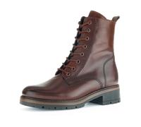 Gabor Damen Schnürstiefeletten, Frauen Stiefeletten,Moderate Mehrweite (G),gefüttert,Boots,Stiefel,Bootee,Sattel/EF (Mel.),40.5 EU / 7 UK