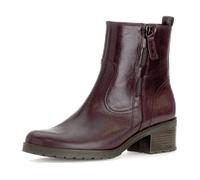 Gabor Damen Ankle Boots, Frauen Stiefeletten,Moderate Mehrweite (G),Booties,halbstiefel,Kurzstiefel,Bordeaux (Micro),37.5 EU / 4.5 UK
