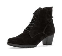 Gabor Damenschuhe Schnürstiefeletten schwarz (Micro) schwarz (Micro) - Gr. - 4 UK