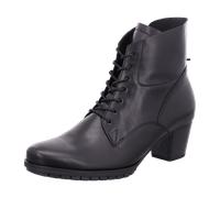 Gabor Damen Schnürstiefeletten, Frauen Schnürboots,Komfortable Mehrweite (H),halbstiefel,Kurzstiefel,Woman,schwarz (Micro),39 EU / 6 UK