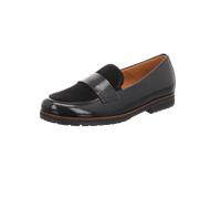 Gabor Florenz Schuhe Slipper schwarz Lack Velour 72.042.37 - Größe 38.5