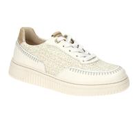 Gabor Comfort Como Sneakers weiß gold Bast K-Weite 66.405.61 - Größe 35.5