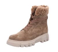 Gabor Da.-Stiefel Dreamvelour panna für Damen, braun, Größe 38 ½ EU / 5,5 UK