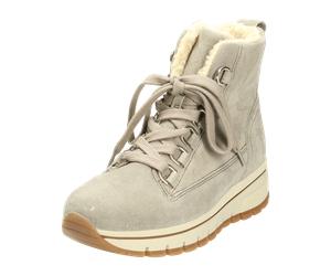 Gabor Da.-Stiefel Dreamvelour salbei für Damen, silber, Größe 38 EU / 5 UK