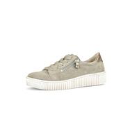 Gabor Damen Sneaker 63.334 – rutschfeste TR-Sohle, Wechselfußbett – Schilf 40 EU / 6.5 UK