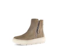 Gabor Damen Ankle Boots, Frauen Stiefeletten,Best Fitting,Warmfutter,Winterstiefeletten,Stiefel,Bootee,Booties,Farro (beige),39 EU / 6 UK