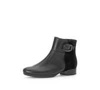 Gabor Damen Ankle Boots, Frauen Stiefeletten,Komfortable Mehrweite (H),knöchelhoch,reißverschluss,Stiefel,schwarz(Mic/schwla),40.5 EU / 7 UK